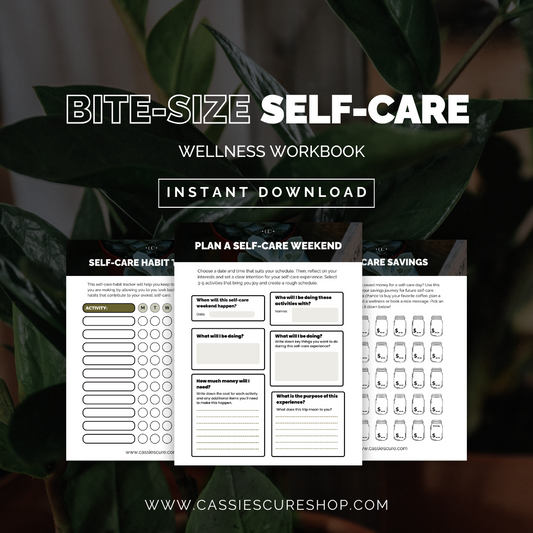 Bite Size Self-Care - Wellness Workbook